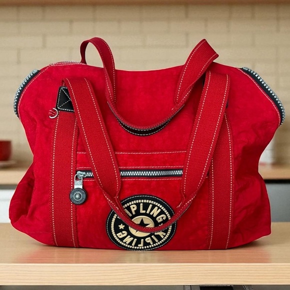 Kipling Handbags - Kipling Red Tote Weekender Bag